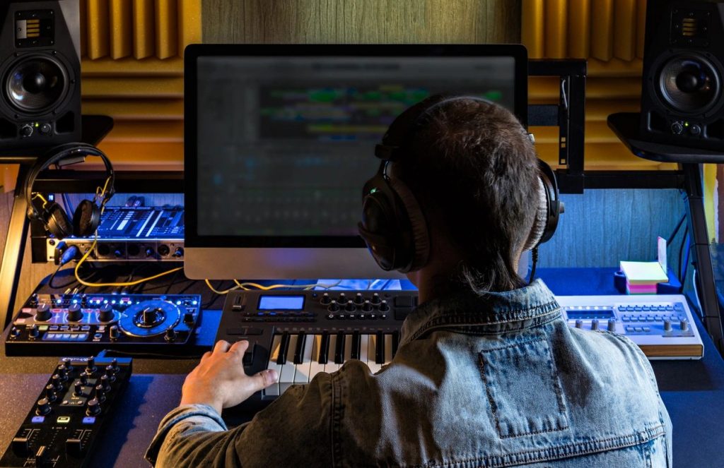 An audio producer