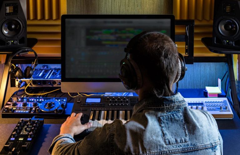 An audio producer